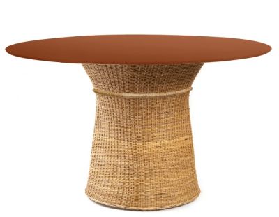  Caribe Natural Dining Table Outdoor ames